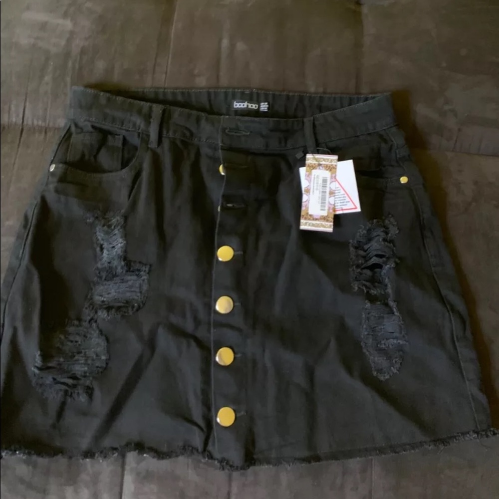 BooHoo Denim Skirt